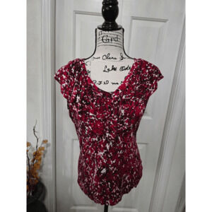Thalia Sodi Ruffle Top Size M